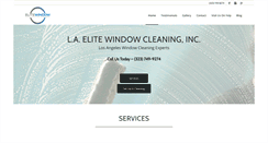 Desktop Screenshot of elitewindowcleaning.net